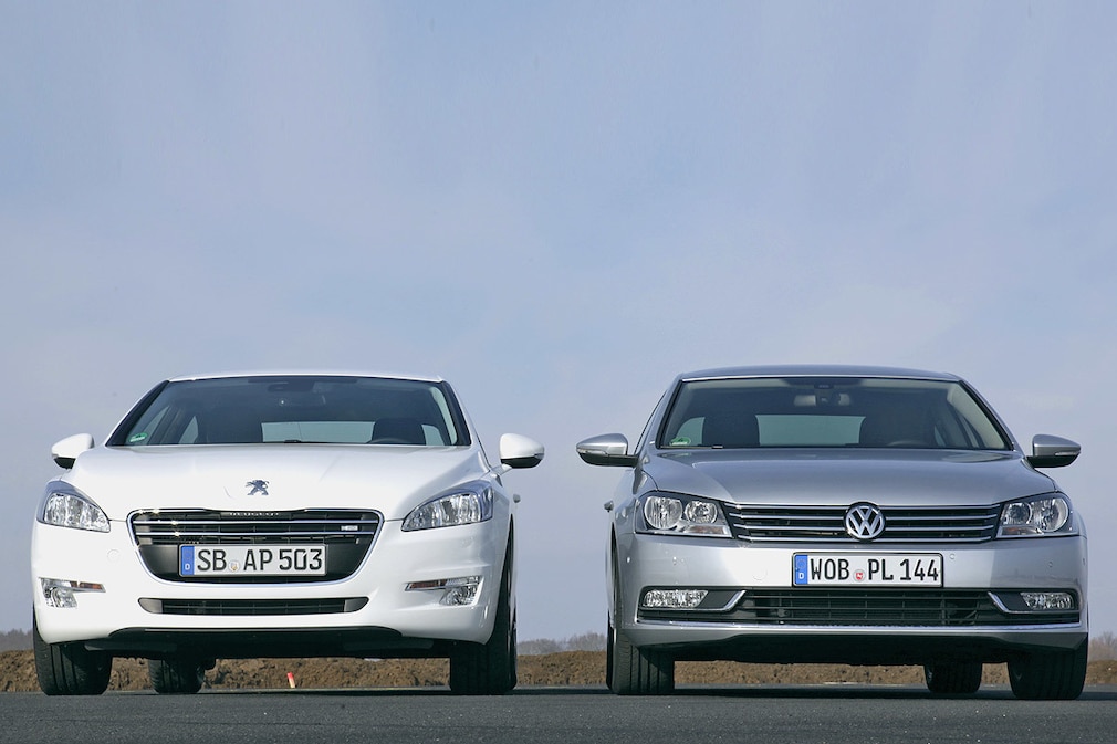 Peugeot 508 VW Passat