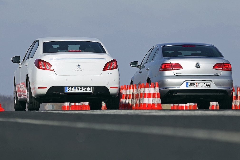 Peugeot 508 e-HDi 110 FAP VW Passat 11.6 TDI BMT