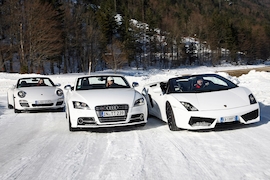 Porsche 911 Cabrio Audi TTS Roadster Lamborghini Gallardo Spyder