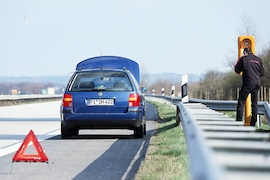 Panne Autobahn