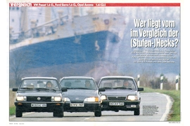 Opel Ascona VW Passat Ford Sierra