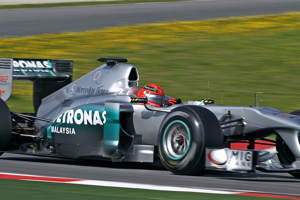 Michael Schumacher Mercedes GP W02
