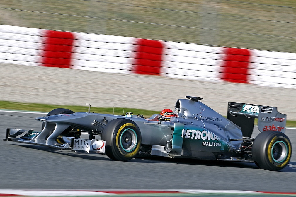 Michael Schumacher Mercedes GP W02