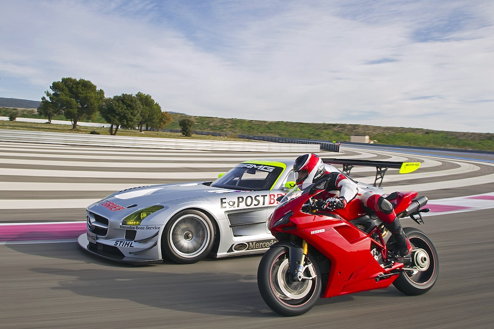Mercedes SLS AMG GT3 Ducati Superbike 1198 SP