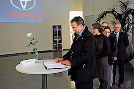Trauer bei Toyota Deutschland