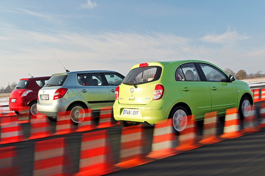 Nissan Micra Skoda Fabia Suzuki Swift