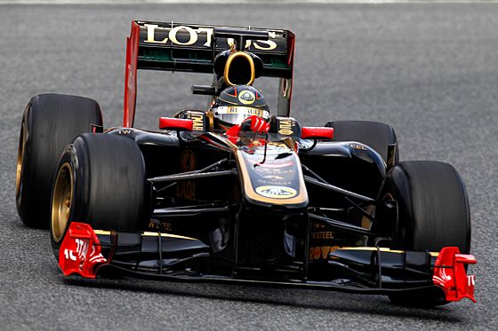 Nick Heidfeld im Lotus Renault R31