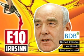 Norbert Schindler, 1. Vorsitzender Bioethanolverband