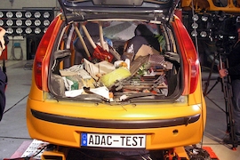 ADAC Crashtest Ladungssicherung