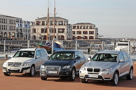 Audi Q5 BMW X3 Mercedes GLK