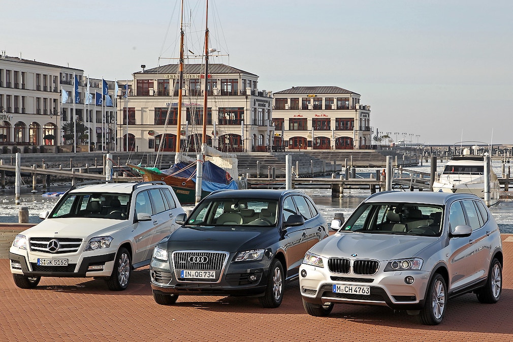 Audi Q5 BMW X3 Mercedes GLK