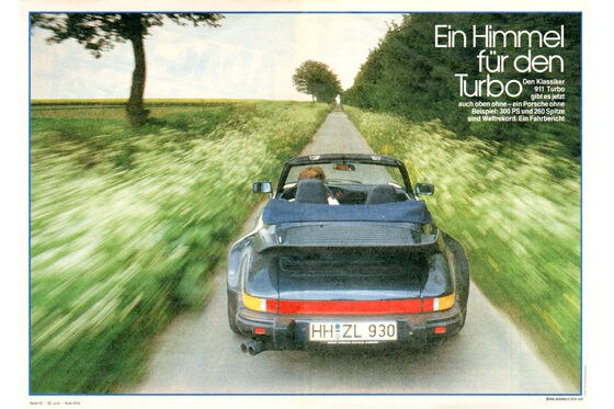 Porsche 911 Turbo Cabrio