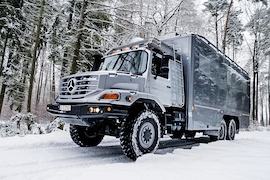 Mercedes Zetros Wohnmobil