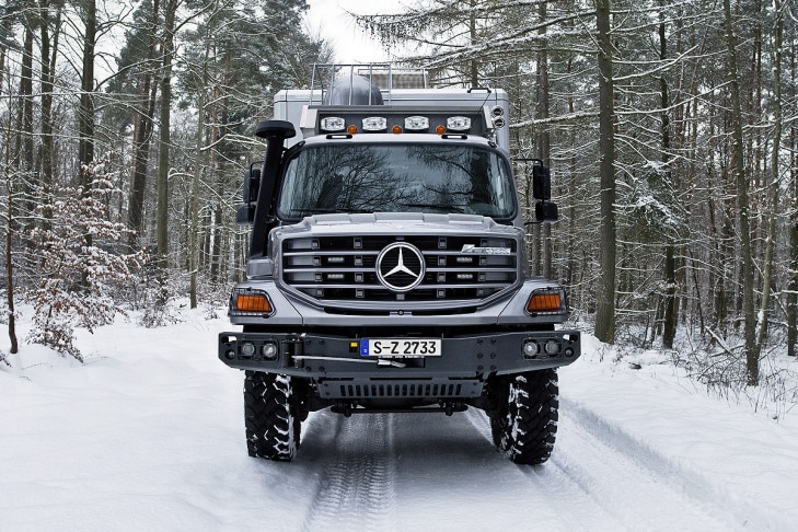 Mercedes Zetros Wohnmobil