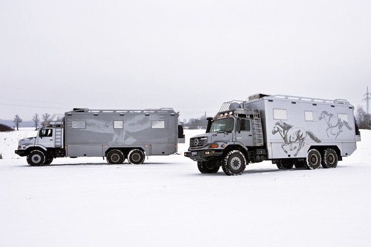 Mercedes Zetros Wohnmobil