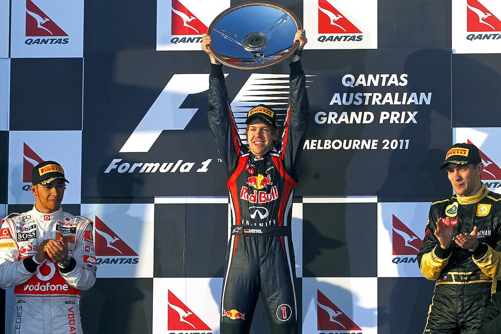 Sebastian Vettel siegt beim Großen Preis von Australien 2011