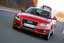 Audi A5 mit Neigetechnik