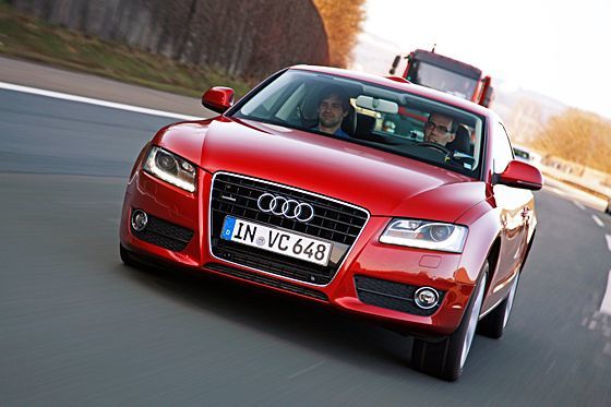 Audi A5 mit Neigetechnik