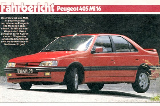 Peugeot 405 Mi16