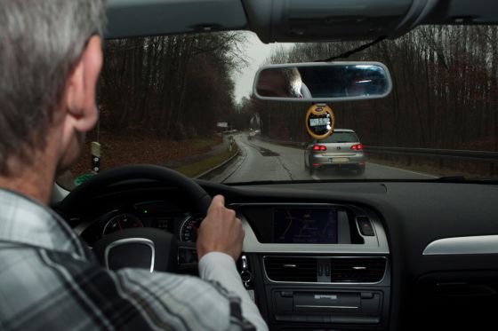 Überholen auf der Landstraße