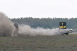 Corvette Z06-Crash in Texas