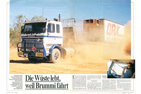 Per Road-Train durch Australien