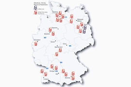 Wasserstofftankstellen in Deutschland