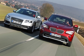 Audi A4 Allroad BMWX1 xDrive