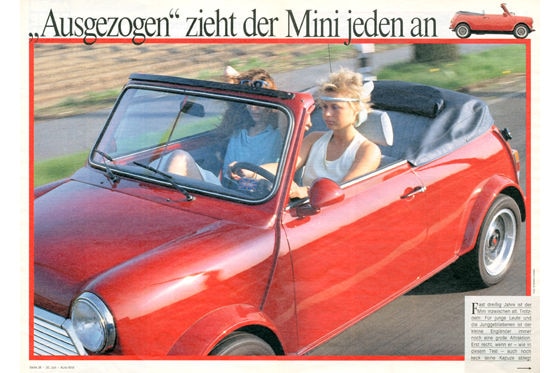 Austin Mini-Cabrio