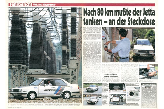 VW Jetta Citystromer