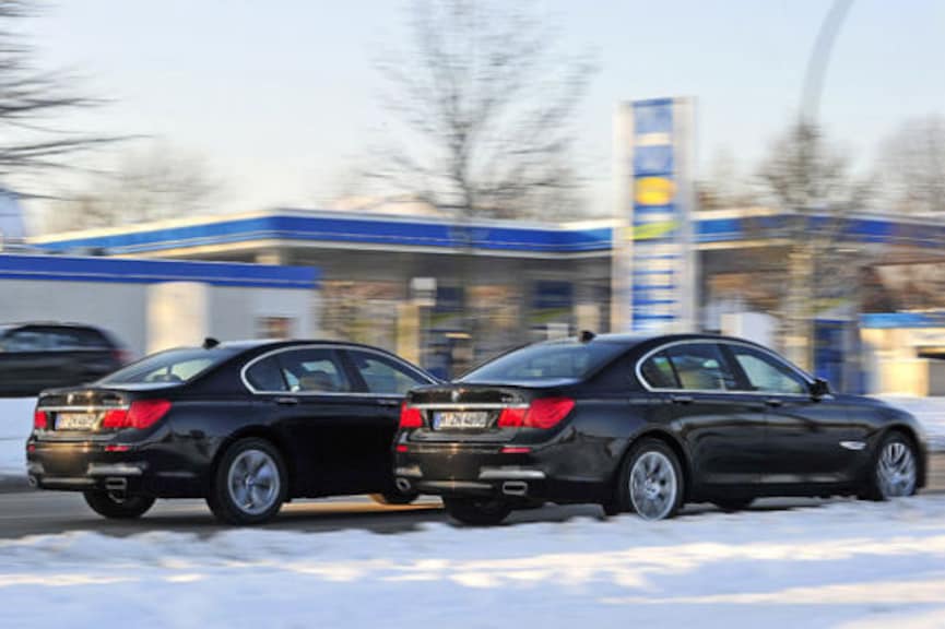 BMW 7er im Verbrauchstest