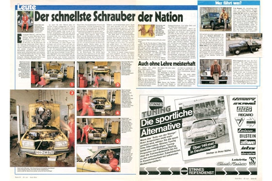 Der schnellste Schrauber der Nation