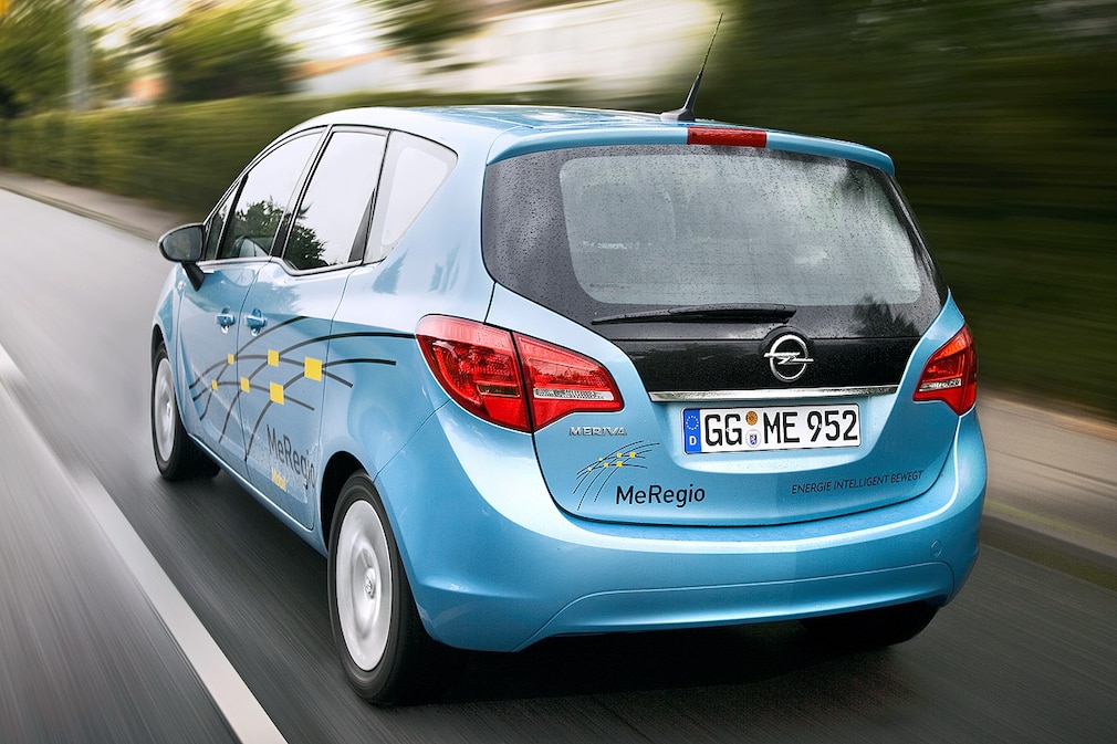 Opel Meriva Technologieträger bringt Elektromobilität voran