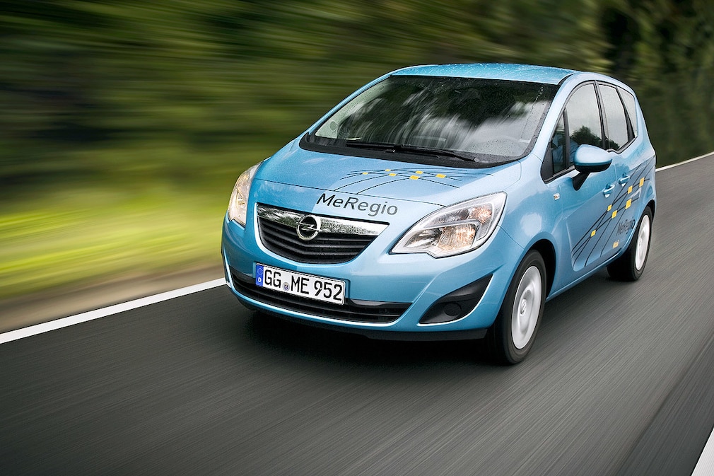 Opel Meriva Technologieträger bringt Elektromobilität voran