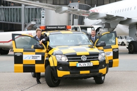 VW Amarok als Follow-Me-Car