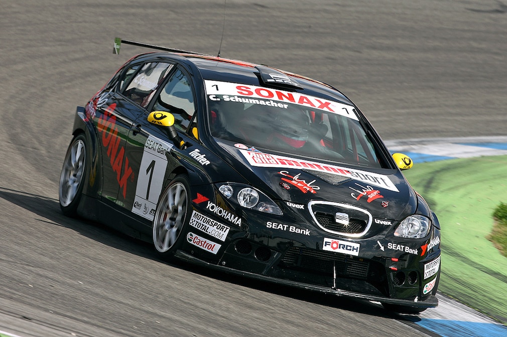 Richard Raß im Seat Leon Supercopa
