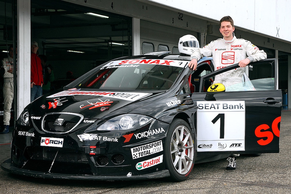Richard Raß im Seat Leon Supercopa
