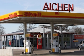Aichen Autobahn-Tankstelle