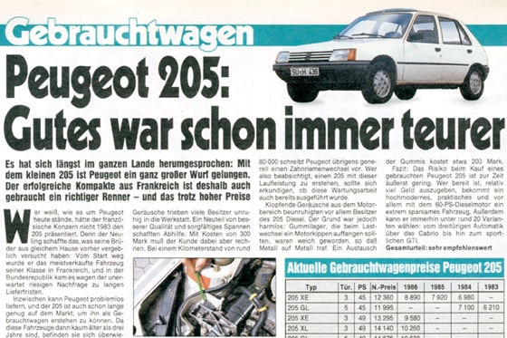 Peugeot 205