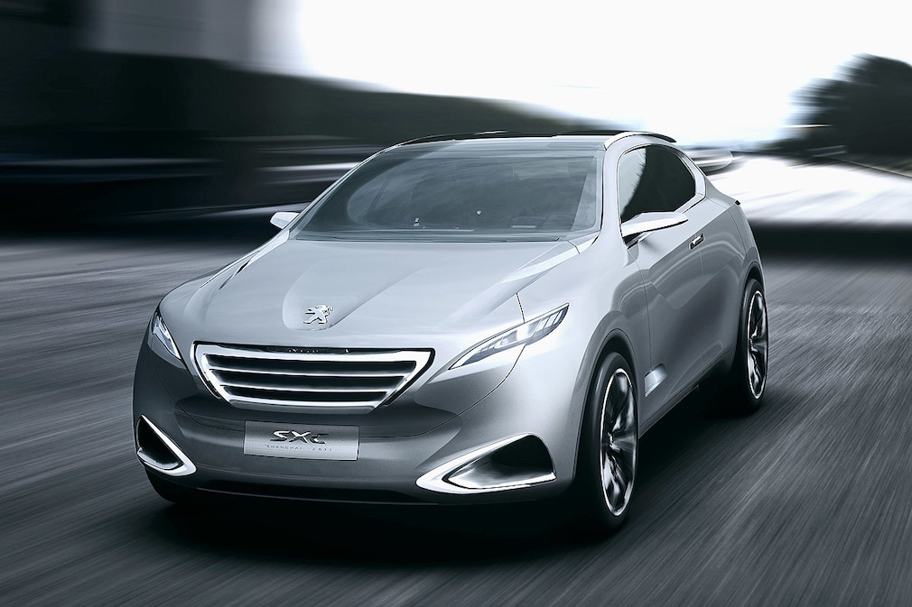 Peugeot SxC: Studie in Shanghai 2011