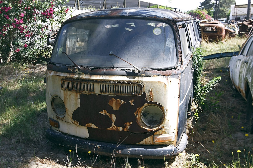 Oldtimer Schrottplatz in Südafrika