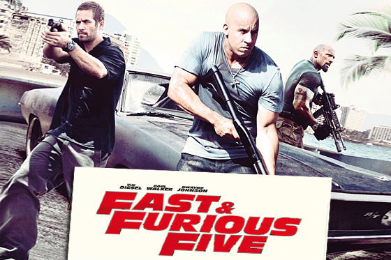 Filmstart Fast & Furious Five