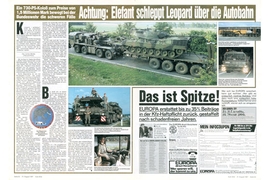 Reportage: Bundeswehr-Transporter
