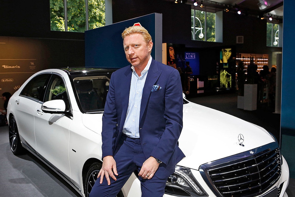 Bilder Mercedes 190 E Boris Becker