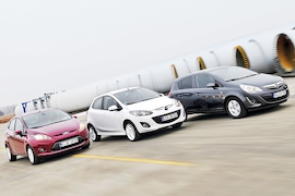 Ford Fiesta Mazda2 Opel Corsa
