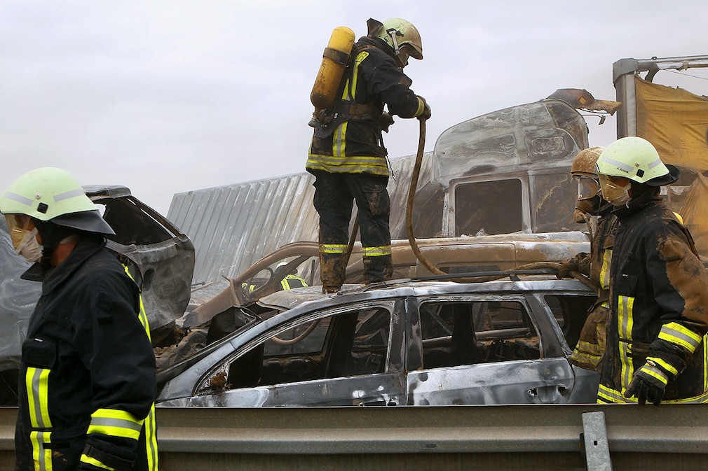 Unfall auf der A19