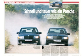 Mercedes 190er von Brabus und AMG