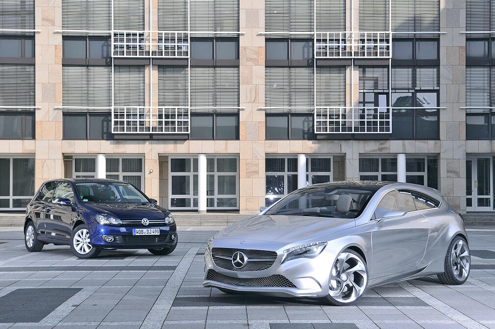 Volkswagen Golf VI Mercedes A Concept