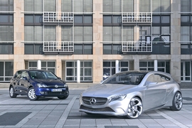 Volkswagen Golf VI Mercedes A Concept