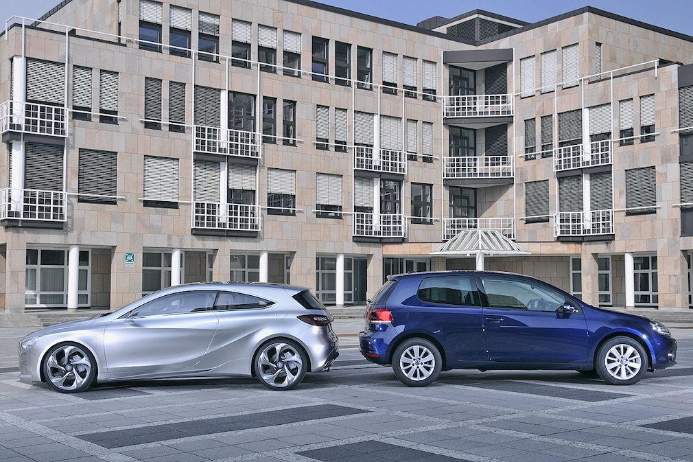 Volkswagen Golf VI Mercedes A Concept
